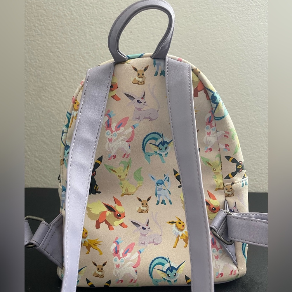 Pokemon Loungefly Mini Backpack with Eevee Evolutions - Picture 3 of 7